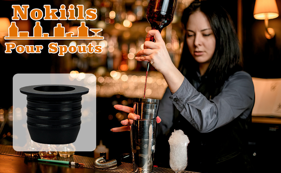 liquor pour spout