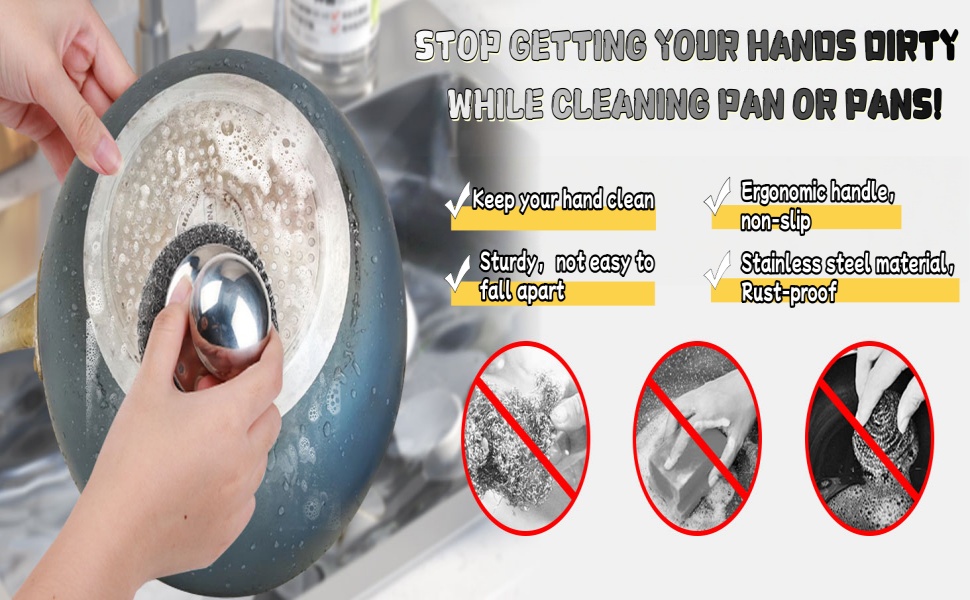 Stainless Steel Scrubber