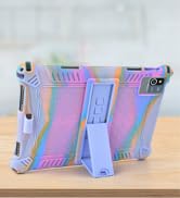 DETUOSI Okaysea 10.1 inch Silicone Tablet Case with Stylus Pen & Shoulder Strap, Moderness 10.1
