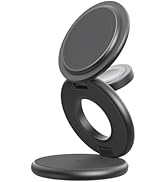 KU XIU 3 in 1 Charging Station for Apple Device, Aluminum Alloy Foldable Magnetic Wireless Charge...