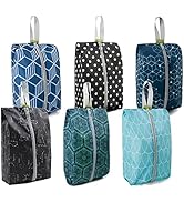 BeeGreen Shoe Organizer Shoe Bags For Travel with Zipper Closure, Shoe Storage Organizer with Han...