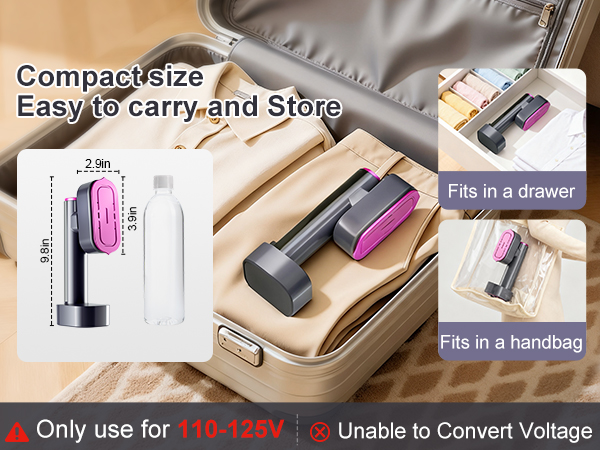 Compact and portable, suitable for both business and travel