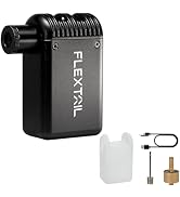 FLEXTAILGEAR Tiny Bike Tire Pump, 100PSI Electric Bicycle Pump, Protable Cycling Pump with Schrad...