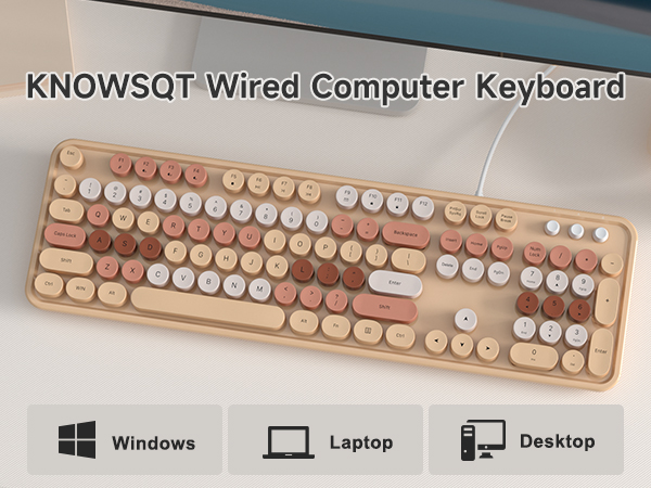 wired computer keyboard