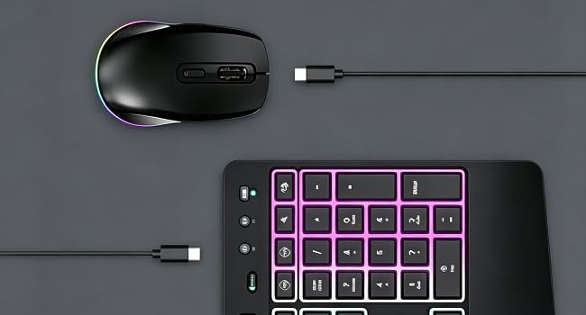 rechargeable keyboard and mouse