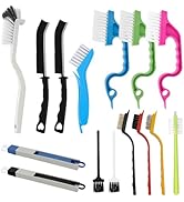 AILUHONG 15Pcs Crevice Cleaning Brush Groove Gap Hard Bristle Cleaning Tool Small Clean Brush for...