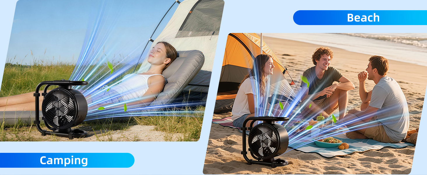 Portable Outdoor Oscillating Fan