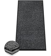 Azadx 2'x4' Indoor Outdoor Door Mat Heavy Duty Front Door Mat Ultra Absorbent Muddy Dirt Resist W...
