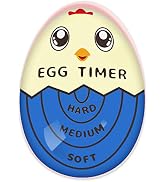 Lasubst Egg Timer for Boiling Eggs that Changes Color When Done, Blue