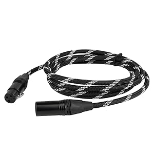 XLR Male to Female Microphone Cable