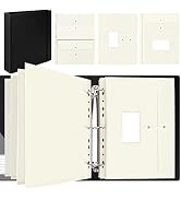 Uquelic Large Folio Document Organizer, Document Holder with 8 Expandable A4 Size & 4 A5 Size Pla...
