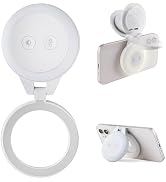 PGYTECH MagGlow Phone Fill Light, MagSafe Selfie Light, Portable LED Magnetic Ring Light with Coo...
