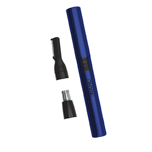 wahl lithium pen eyebrow neck nose ear neckline trimmer trim face groomer groom detailer travel