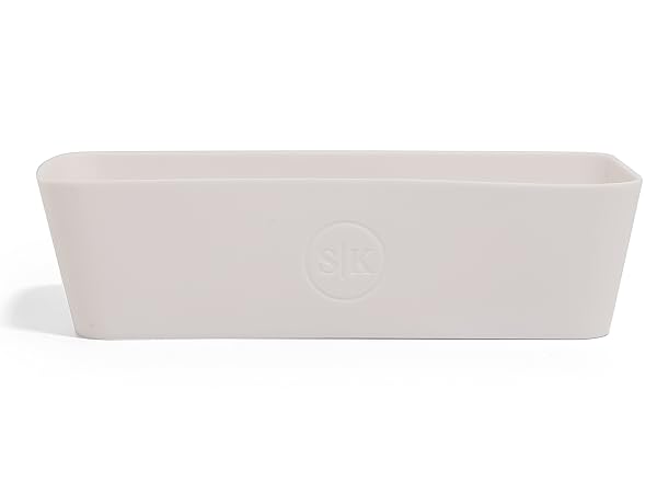 Single rectangle silicone baking cups