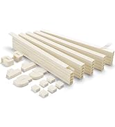 LZEOY 392.5in Wire Covers for Cords Kit-Beige Cord Cover Wall, Wire Hiders for TV on Wall, TV Cab...