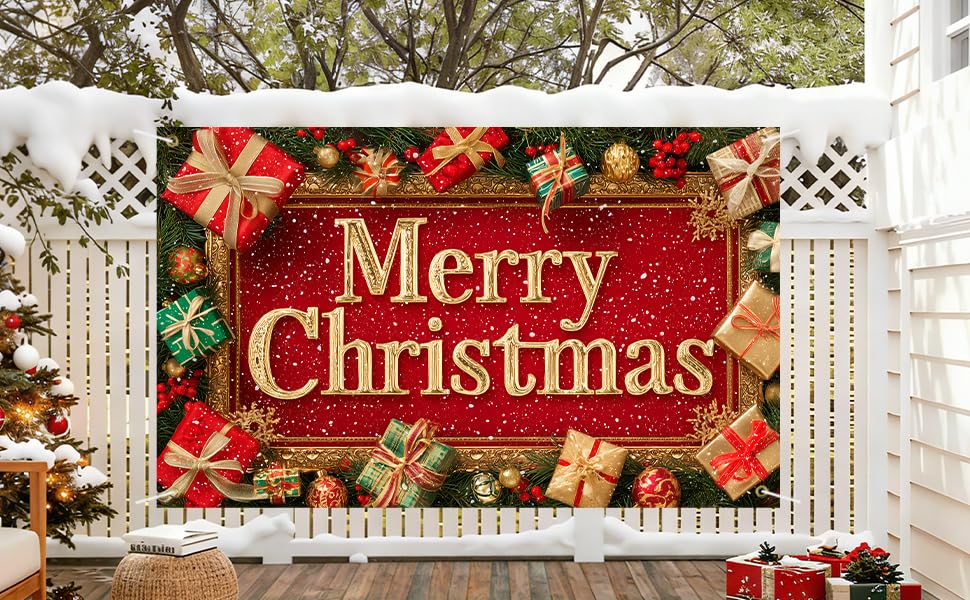 Christmas door decorations