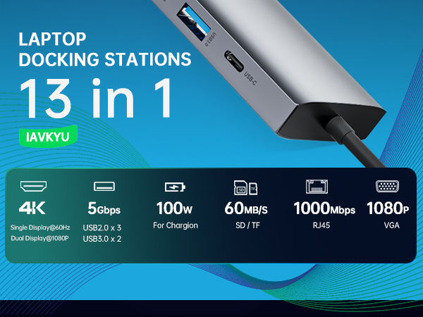 13 in 1 Docking station 2