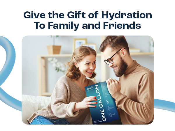 128oz water bottle as a gift