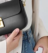 imeetu Soft Leather Crossbody Bag for Women, Top Handle Shoulder Bag Removable Shoulder Straps
