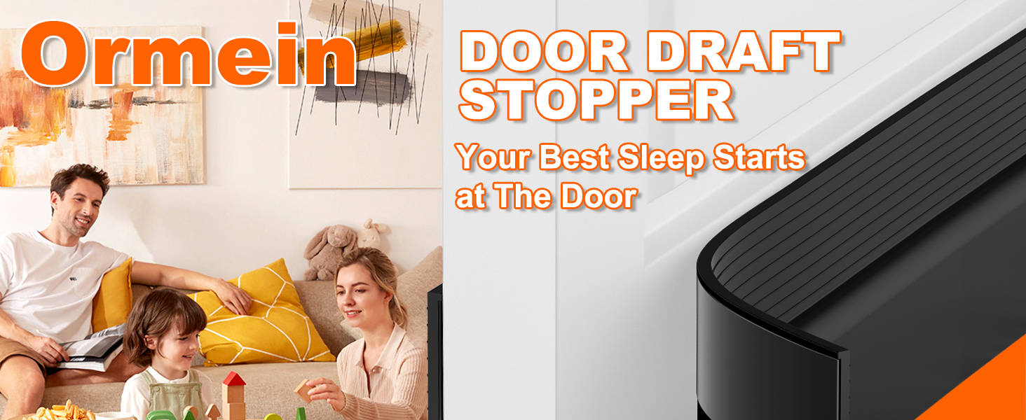 door draft stopper