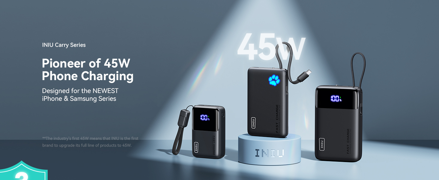 Built-In USB-C Cable 10000mAh