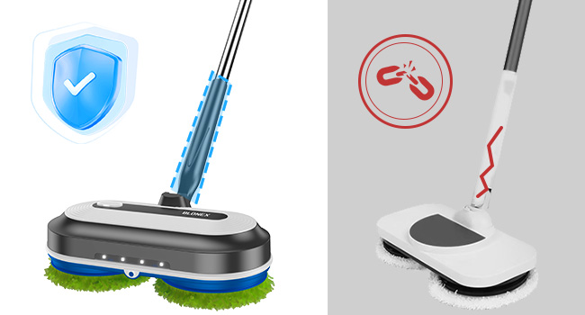 durable cordless electric spin mop for home cleaner