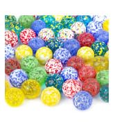 LovesTown 60PCS Colorful Marbles Bulk, for Kids Marlbes Games, 5/8inch