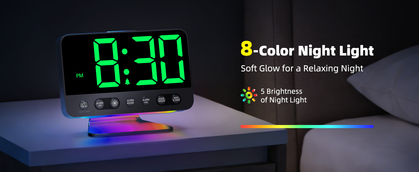 8-Color Night Light