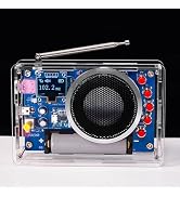 GeekLJT OLED Display F? Rädio Soldering Kit, DIY Soldering Project Kit, Portable Radio Electronic...