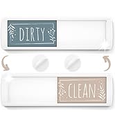 ASSURED SIGNS Stylish Dishwasher Magnet Clean Dirty Sign - Ideal Clean Dirty Magnet for Dishwashe...