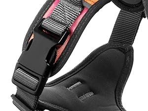 easy on and off Longer straps with extra adjustment space for the perfect fit for your dog.