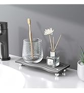 Water Absorbing Stone Tray for Sink, Diatomite Drying Stone for Kitchen Bathroom Counter, Decorat...