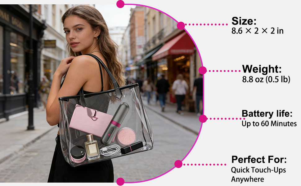 portable hair straightener