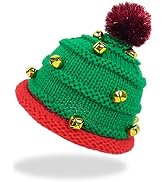 Phaiy Christmas Festival Funny Knit Beanie Cuffed ?Plain Knited Hat Holiday Warm Snow Caps Funny ...