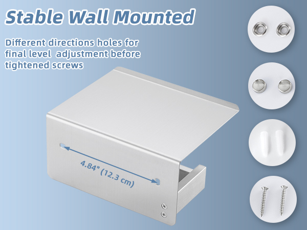 PAPER HOLDER WITH SHELF