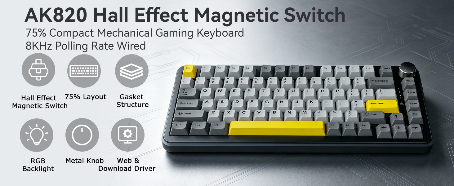 Hall Effect Keyboard