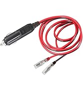 2FT 12Volt Replacement Cigarette Lighter Male Plug with Leads - Car Cigarette Lighter Male Plug t...