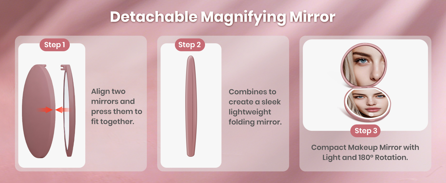 travel magnifying mirror