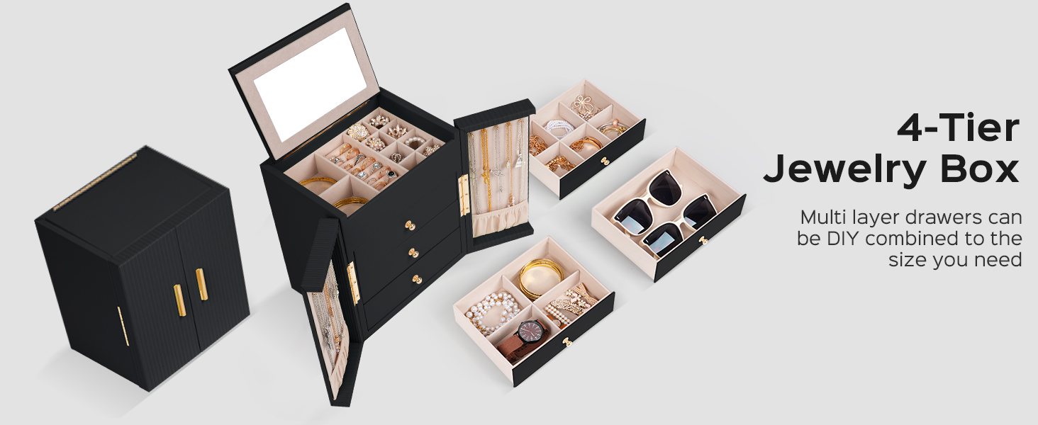 jewelry boxes & organizers