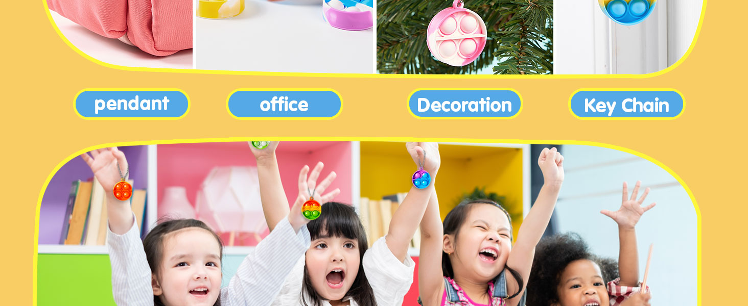 Pop Fidget Keychain Pop Fidget Toys
