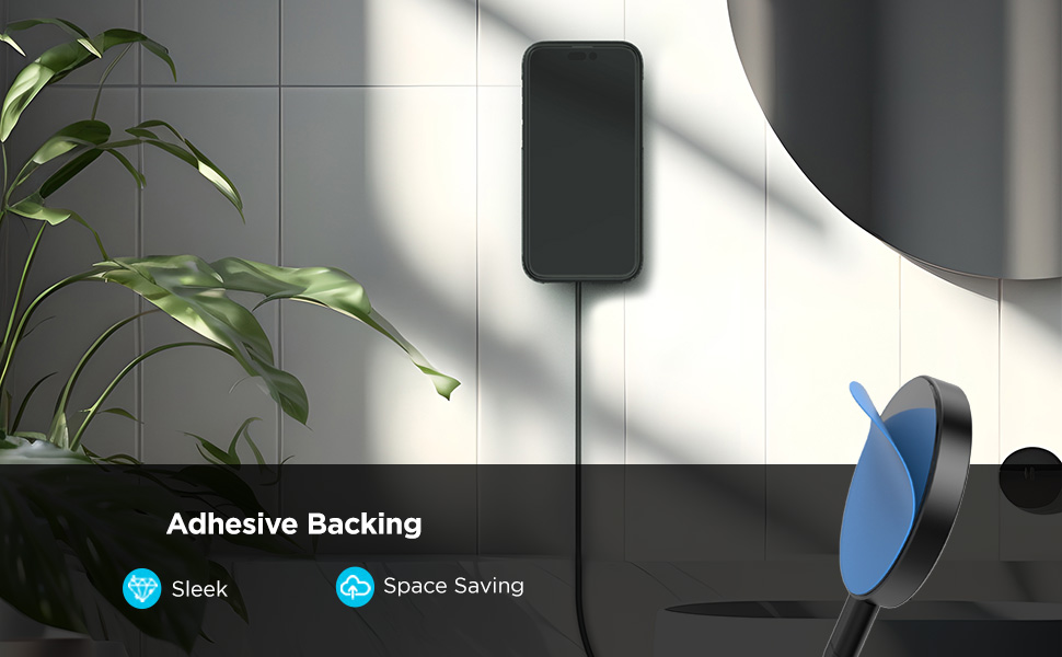 Adhesive backing