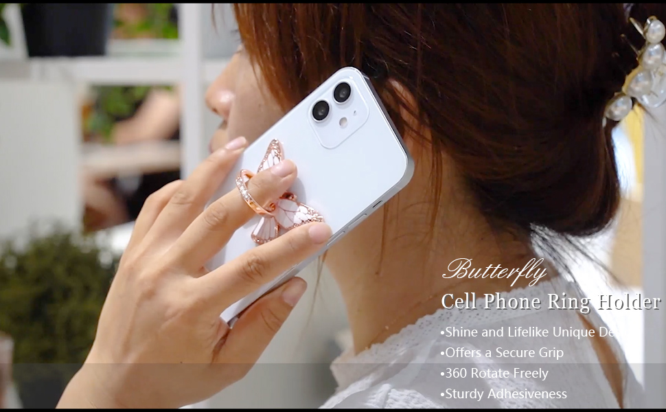 butterfly cell phone ring