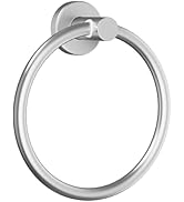 Towel Ring for Bathroom,SUS 304 Stainless Steel Hand Towel Holder for Wall Mounted, Heavy Duty To...