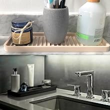 bathroom sink tray