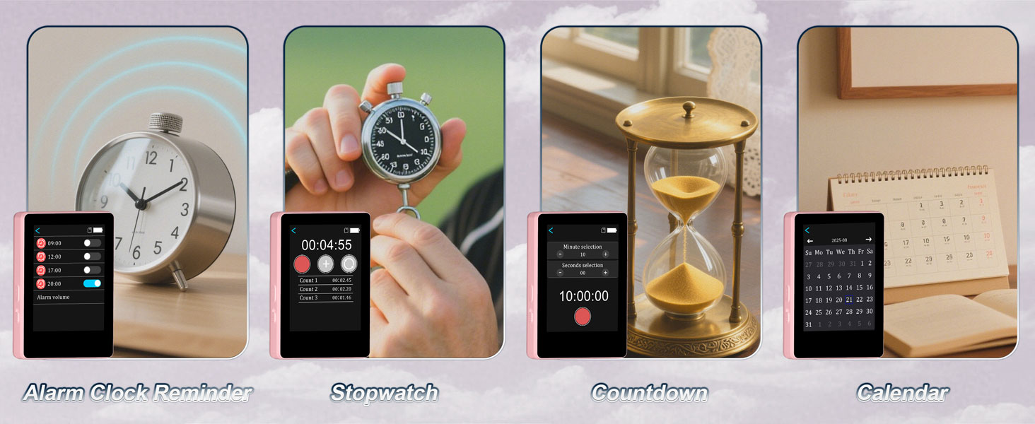 sport mp3 players, music device for runners, campfire player, music box for dementia patients