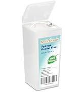 Practicon SmileGoods Sponge Dental Floss, 200 Yards, Mint