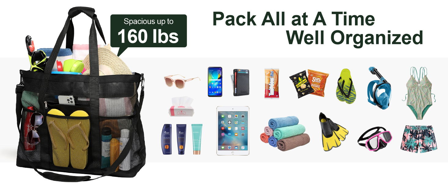large beach bag