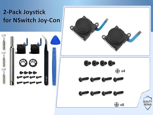 2-Pack Joystick for NSwitch Joy-Con