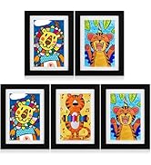 TKSDWBLTY 5 Pack Kids Art Frame 8.5x 11 Inch Letter Size Front Opening Kids Artwork Display Frame...
