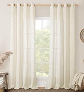 linen sheer curtains
